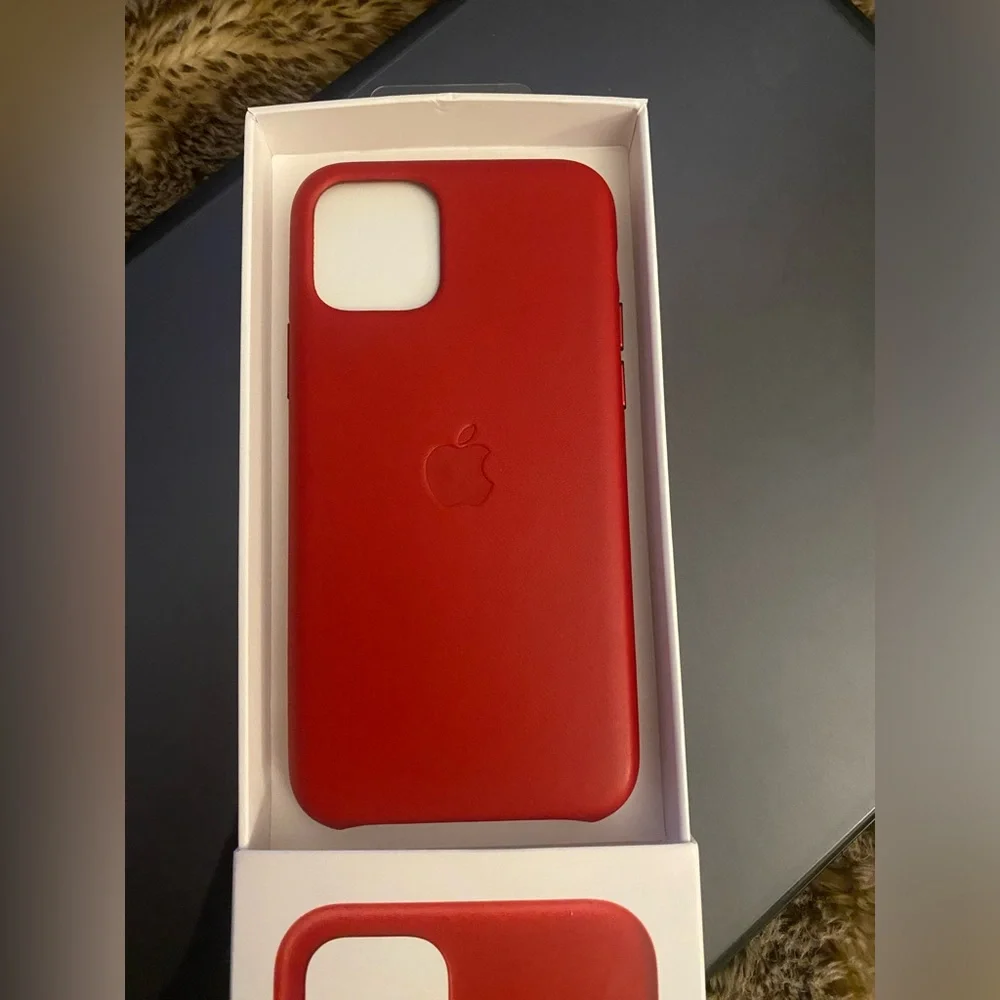 iPhone 11Pro (Product) RED Soft European Leather Case Brand New